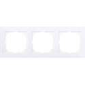 Schneider Electric System-M Pure afdekraam 3 Voudig  Wit