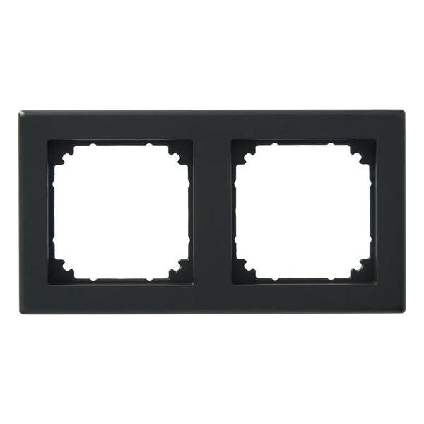 Schneider Electric System-M afdekraam 2-voudig M-smart Antraciet