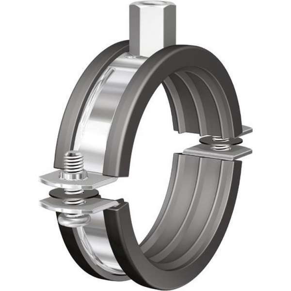 FLAM tweedelige beugel BSI, staal, blank, uitw buisdiam 32 - 36mm FLAM tweedelige beugel BSI, staal, blank, uitw buisdiam 32 - 36mm