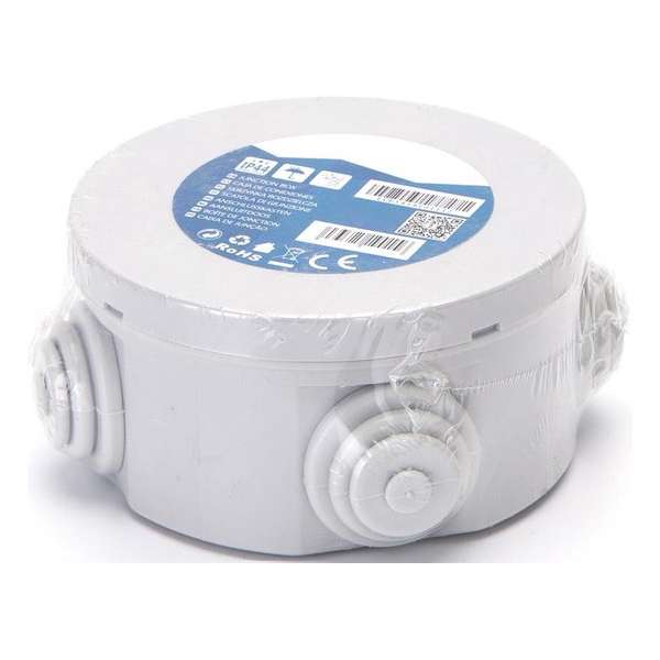 Lasdoos - Kabeldoos - Aigi Lassy - Rond - Opbouw - 80x40mm - IP44 - Grijs Lasdoos - Kabeldoos - Aigi Lassy - Rond - Opbouw - 80x40mm - IP44 - Grijs