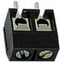 SCHROEFKLEM, 2 POLEN, LAAG PROFIEL, PITCH 5mm (SCREW02BL)