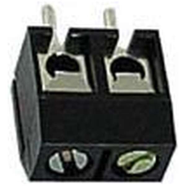SCHROEFKLEM, 2 POLEN, LAAG PROFIEL, PITCH 5mm (SCREW02BL) SCHROEFKLEM, 2 POLEN, LAAG PROFIEL, PITCH 5mm (SCREW02BL)