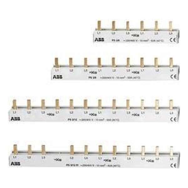 ABB 2CDL231001R1009 Faserail Aantal rijen 3 10 mm² ABB 2CDL231001R1009 Faserail Aantal rijen 3 10 mm²