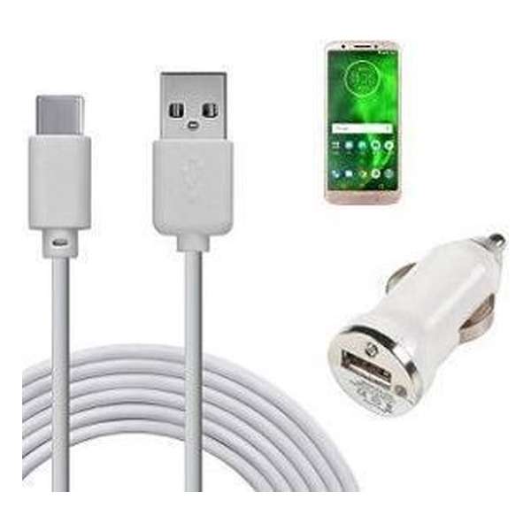Autolader USB C Motorola Moto G6 Autolader USB C Motorola Moto G6