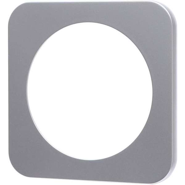 Afdekraam - Igia Jura - 1-voudig - Rond - Kunststof - Zilver Afdekraam - Igia Jura - 1-voudig - Rond - Kunststof - Zilver