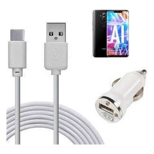 Huawei Mate 20 Lite Autolader USB C Huawei Mate 20 Lite Autolader USB C