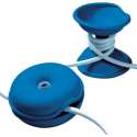 snoertjes wikkelen om Cable Turtle Mini blauw | set van 2 stuks