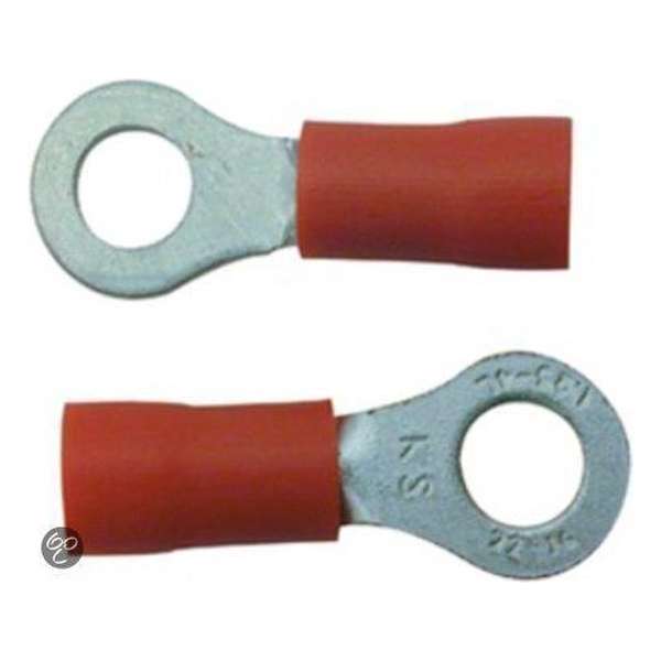 Skandia Kabelschoenen M5 - Rood - 10 Stuks Skandia Kabelschoenen M5 - Rood - 10 Stuks