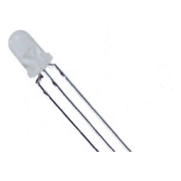LED 3mm groen/rood BICOLR, zakje van 10 stuks LED 3mm groen/rood BICOLR, zakje van 10 stuks