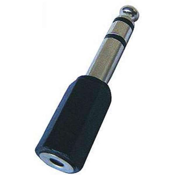 Electronic-Star RCA 6,3mm stekker op 3,5mm koppeling Electronic-Star RCA 6,3mm stekker op 3,5mm koppeling