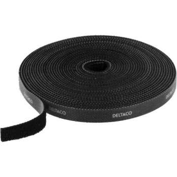 DELTACO CM05S Kabelbinder - 5 meter - Zwart