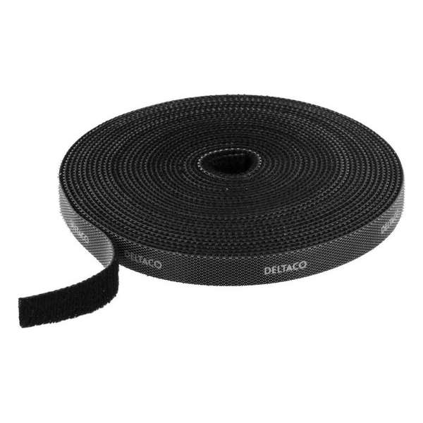 DELTACO CM05S Kabelbinder - 5 meter - Zwart DELTACO CM05S Kabelbinder - 5 meter - Zwart