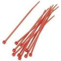 TRU COMPONENTS 1592780 TC-PBR-100-4RD203 Assortiment kabelbinders 100 mm 2.20 mm Rood 100 stuk(s)
