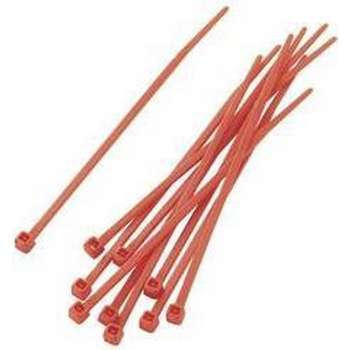 TRU COMPONENTS 1592780 TC-PBR-100-4RD203 Assortiment kabelbinders 100 mm 2.20 mm Rood 100 stuk(s)