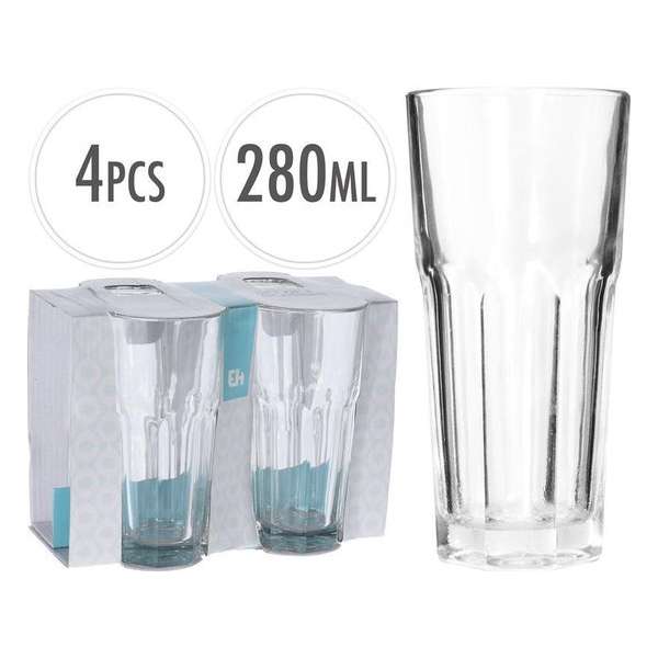 Excellent Houseware Drinkglazenset 4-delig 28cl Excellent Houseware Drinkglazenset 4-delig 28cl