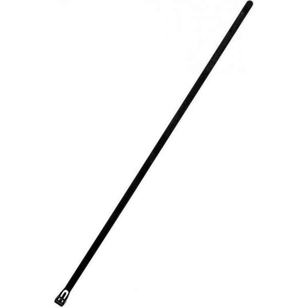 Zenitech Herbruikbare Kabelbinders 7,6 X 370 Mm Zwart 10 Stuks Zenitech Herbruikbare Kabelbinders 7,6 X 370 Mm Zwart 10 Stuks