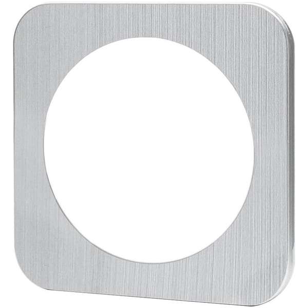 Afdekraam - Igory Jura - 1-voudig - Rond - Aluminium - Zilver Afdekraam - Igory Jura - 1-voudig - Rond - Aluminium - Zilver