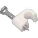 Kabelclip 5mm - 100st wit
