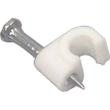 Kabelclip 5mm - 100st wit