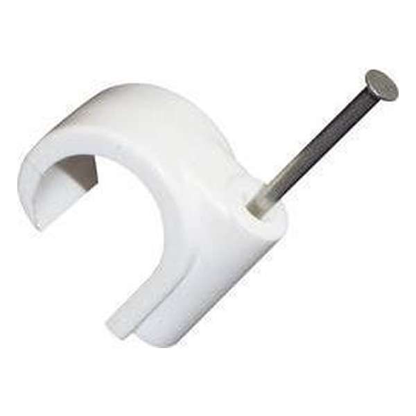 TRU COMPONENTS Spijkerclip 523552 Bundel-Ø (bereik) 10 mm (max) Wit (mat) 100 stuk(s) TRU COMPONENTS Spijkerclip 523552 Bundel-Ø (bereik) 10 mm (max) Wit (mat) 100 stuk(s)
