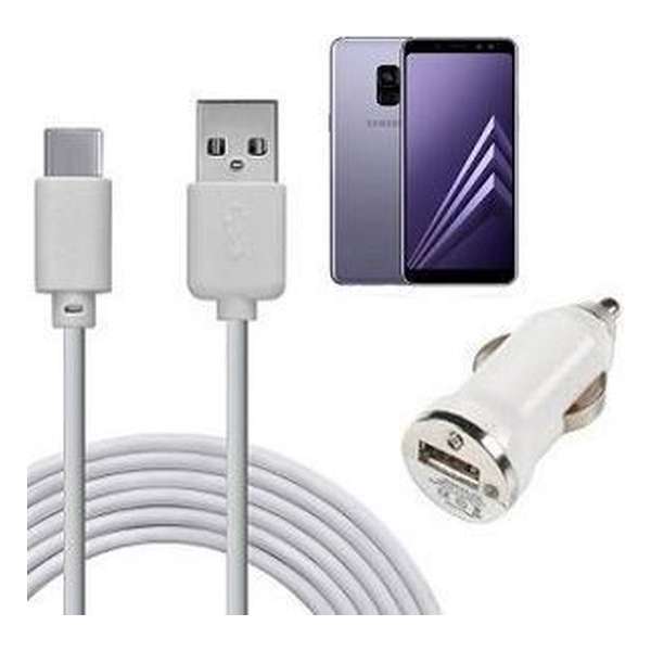Autolader USB C Samsung A8 2018 Autolader USB C Samsung A8 2018