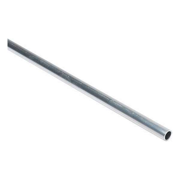 Essentials ronde buis aluminium brut 100 x 1 cm Essentials ronde buis aluminium brut 100 x 1 cm