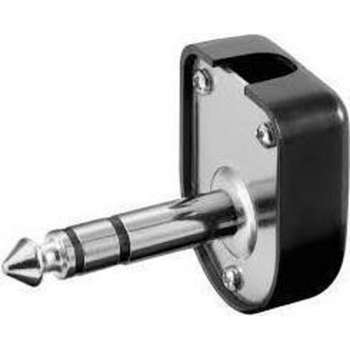 Stereo Plug 6,3mm Haaks