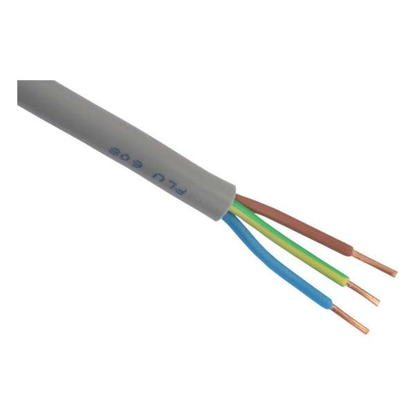 Buitenkabel XMVK - Installatiekabel - 3 x 2.5 mm² - 25 meter - Grijs Buitenkabel XMVK - Installatiekabel - 3 x 2.5 mm² - 25 meter - Grijs