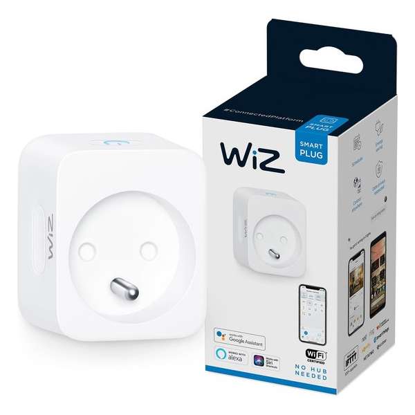 WiZ Slimme stekker Slimme verlichting Accessoire - Type E - WiFi WiZ Slimme stekker Slimme verlichting Accessoire - Type E - WiFi