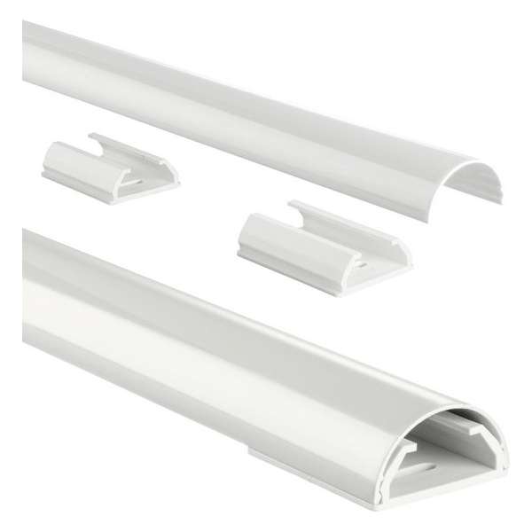Hama Alu - Kabelgoot - 1.1 meter - Wit Hama Alu - Kabelgoot - 1.1 meter - Wit