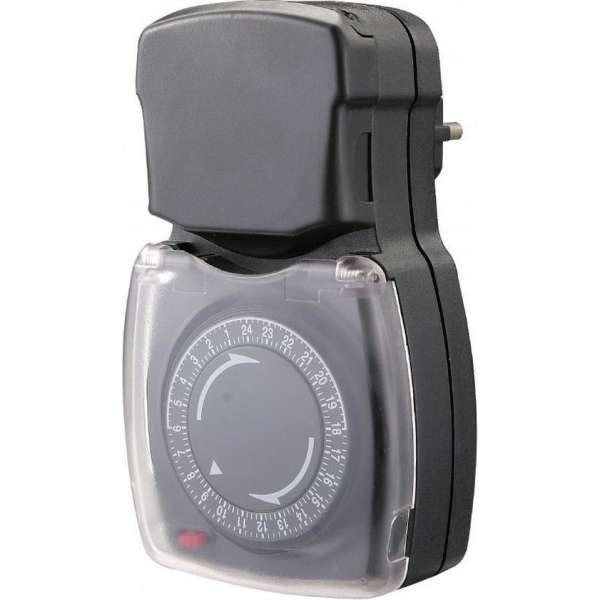 Chacon - 54009 - Mechanische tijdschakelaar - Waterdicht IP44 Chacon - 54009 - Mechanische tijdschakelaar - Waterdicht IP44