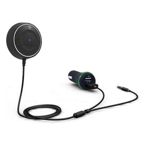 Carkit Bluetooth NFC met AUX-uitgang Handsfree voor auto telefoon / HaverCo Carkit Bluetooth NFC met AUX-uitgang Handsfree voor auto telefoon / HaverCo