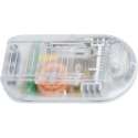 Universele Led Voetdimmer 1-60Watt Transparant