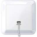 Trekschakelaar Compleet - Actief wit - Merten Atelier M - Schneider Electric - MTN3186-388125_TO
