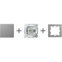 Wisselschakelaar Compleet - RVS Look - Merten D-Life - Schneider Electric - MTN3116-6536_TO