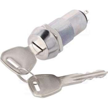 Schakelaar met sleutel - Ø19mm / 50mm - ON-ON