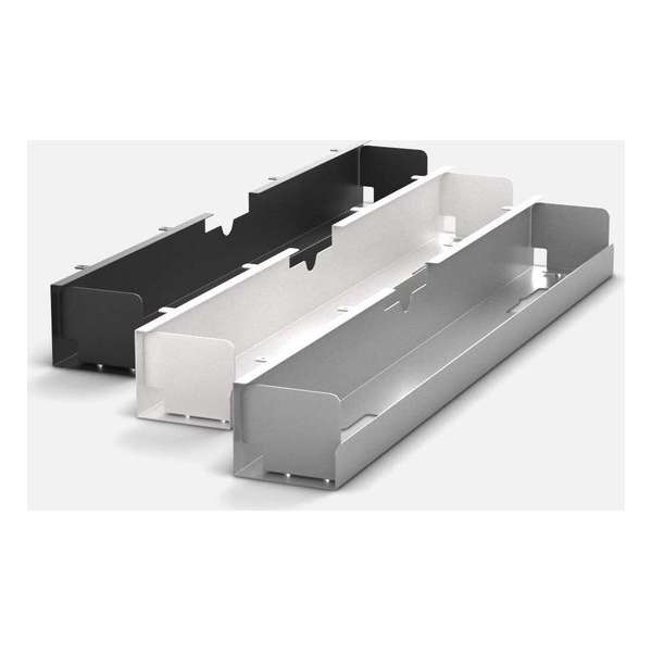 Worktrainer - Kabelgoot Valley - Universeel Horizontaal Metaal - Zilver - 75cm Worktrainer - Kabelgoot Valley - Universeel Horizontaal Metaal - Zilver - 75cm