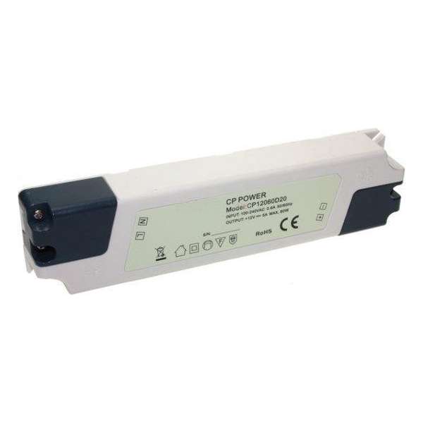 Inbouw adapter / voeding 12V/5A 60W Inbouw adapter / voeding 12V/5A 60W