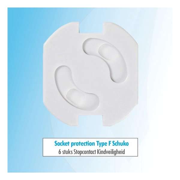 Budget 20X Stopcontact kinderbevelinging Type-F Schuko veiligheid Budget 20X Stopcontact kinderbevelinging Type-F Schuko veiligheid