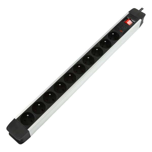LOGON LPS030 10AC-uitgang(en) 230V 1.5m Zwart, Grijs Overspanningsbeveiliging LOGON LPS030 10AC-uitgang(en) 230V 1.5m Zwart, Grijs Overspanningsbeveiliging