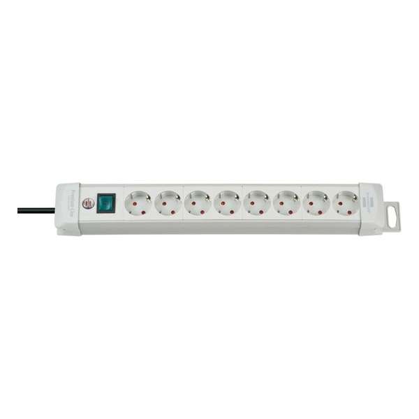 Brennenstuhl Premium-Line-8-Weg Stekkerdoos 3m Wit Brennenstuhl Premium-Line-8-Weg Stekkerdoos 3m Wit