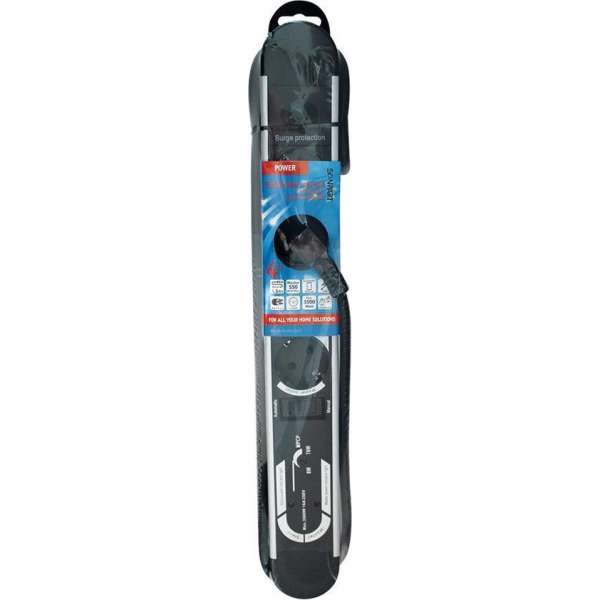 Scanpart Tafelcontactdoos 4-voudig Aluminium En Master En Slave En 1.5m Scanpart Tafelcontactdoos 4-voudig Aluminium En Master En Slave En 1.5m