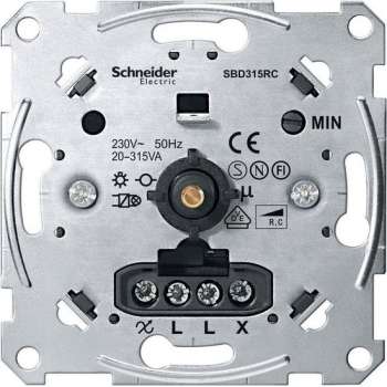 SCHNEIDER ELECTRIC dimmer basiselement | tronic | 20 tot 315 watt |
