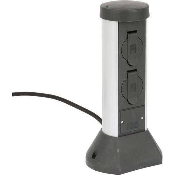 Tuinpaal - Dubbele stopcontact - Waterproof Tuinpaal - Dubbele stopcontact - Waterproof
