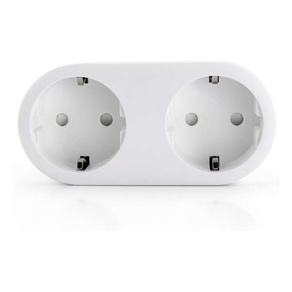 Caliber HWP121E - Slimme stekker 2 weg met energie controle - Wit - Google Home Caliber HWP121E - Slimme stekker 2 weg met energie controle - Wit - Google Home