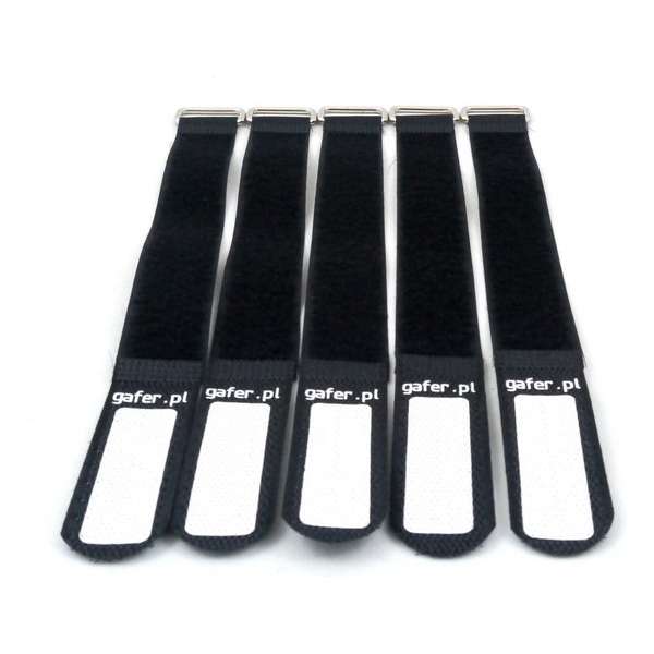GAFER.PL Tie Straps - kabelbinders - 25x260mm - 5 stuks - zwart GAFER.PL Tie Straps - kabelbinders - 25x260mm - 5 stuks - zwart
