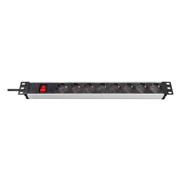 Brennenstuhl Stekkerdoos 8-delig Premium-Line Technic 1390007018 Brennenstuhl Stekkerdoos 8-delig Premium-Line Technic 1390007018