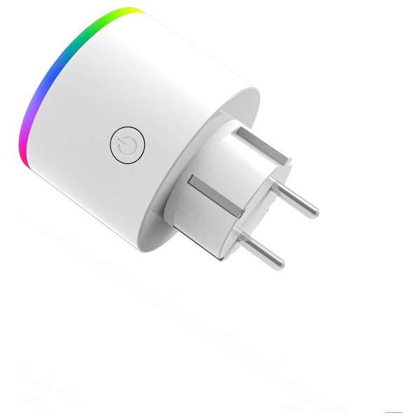 Slimme stekker - RGB - Wifi - Google Home - Amazon Alexa Slimme stekker - RGB - Wifi - Google Home - Amazon Alexa