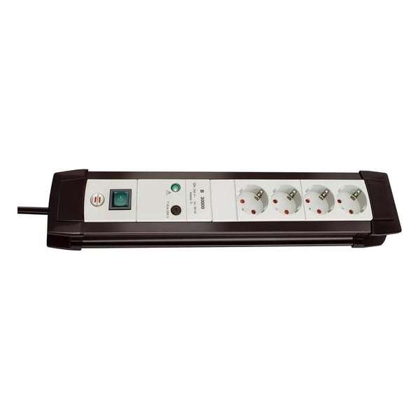 Brennenstuhl Stekkerdoos 4-voudig Premium-Line 30000 A 1155050374 Brennenstuhl Stekkerdoos 4-voudig Premium-Line 30000 A 1155050374