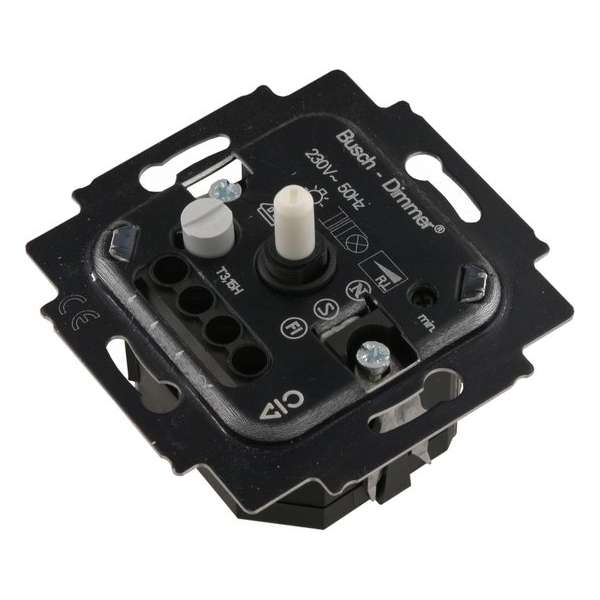 Busch-Jaeger Dimmer Inbouw 420W Tronic Druk-Wissel Element Busch-Jaeger Dimmer Inbouw 420W Tronic Druk-Wissel Element